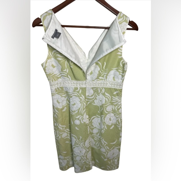Ann Taylor 100% Cotton Floral Dress - Size 6 - Picture 3 of 4